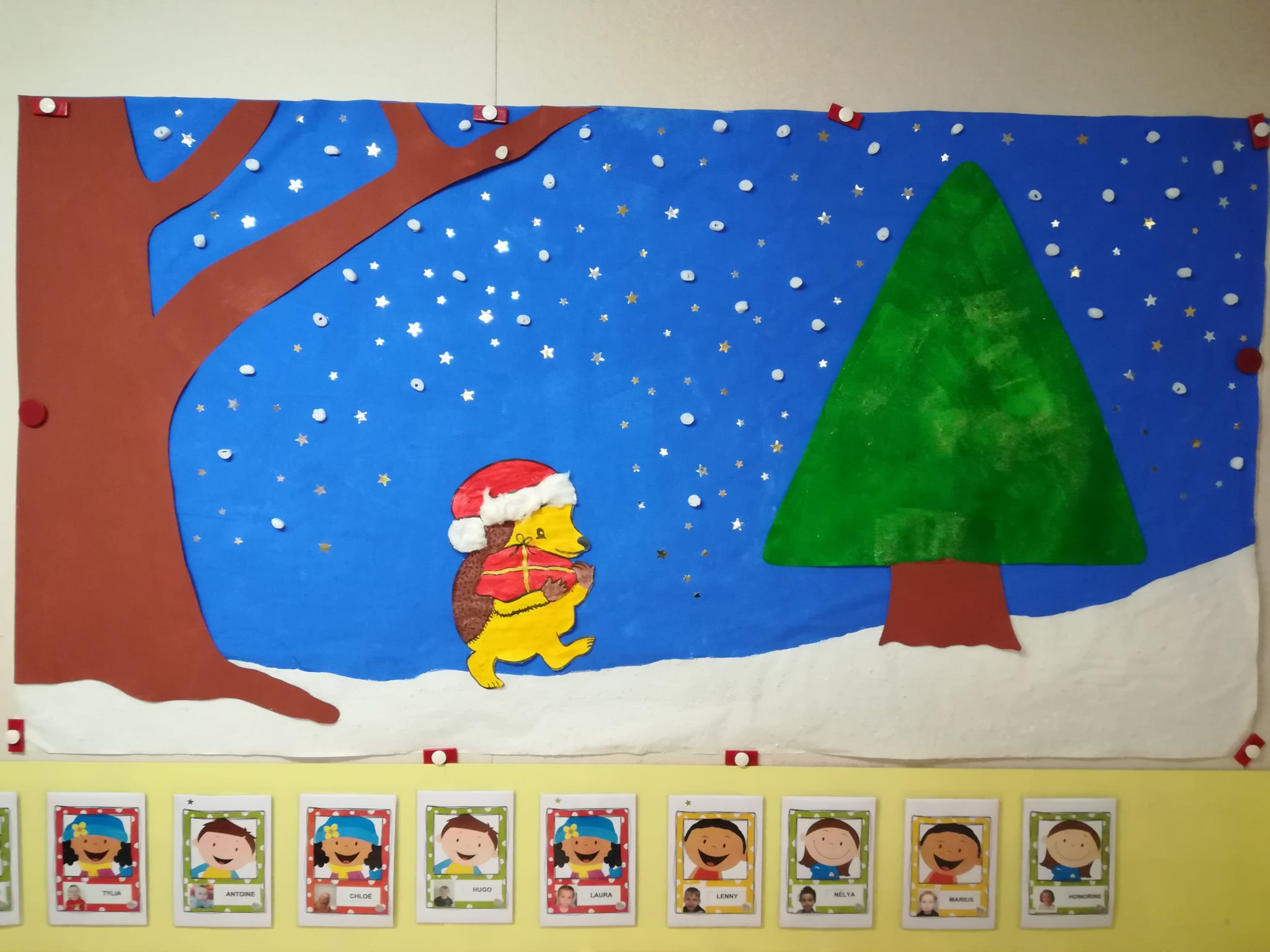 Période 2 – Joyeux Noël Petit Hérisson – Classe Valérie